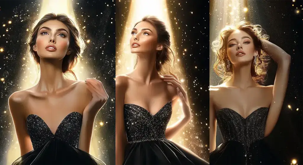 Fails of Midjourney trying to create beautiful models, but they happen to have twisted arms