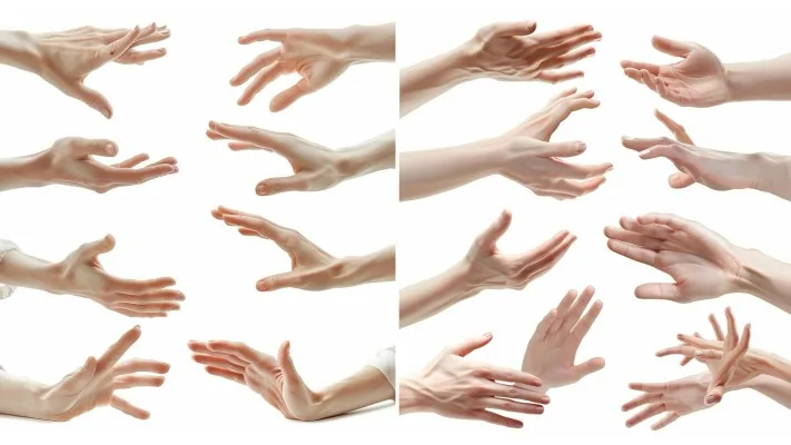 Midjourney AI image generation process showing iterative prompt refinement for campaign visual