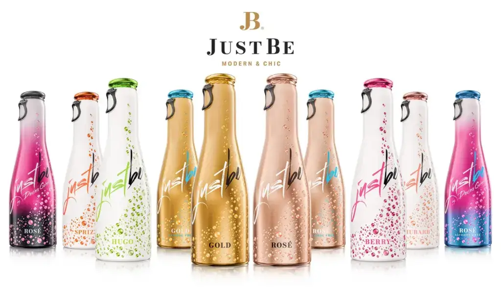Just Be premium beverages for ecommerce product bundle cg rendering for Amazon