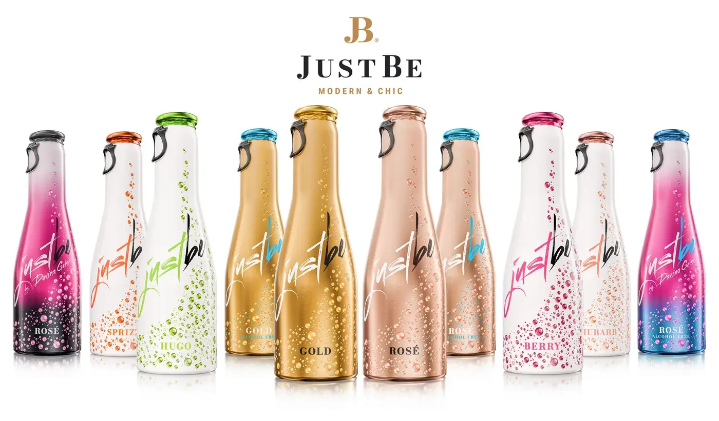 Just Be premium beverages for ecommerce product bundle cg rendering for Amazon