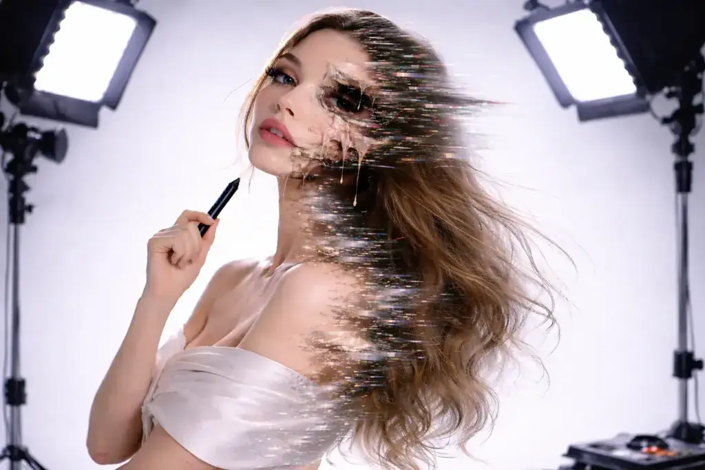 are retouchers dead? AI image editing has taken over and the market for retouchers is shrinking. A model with a pen is dissolving