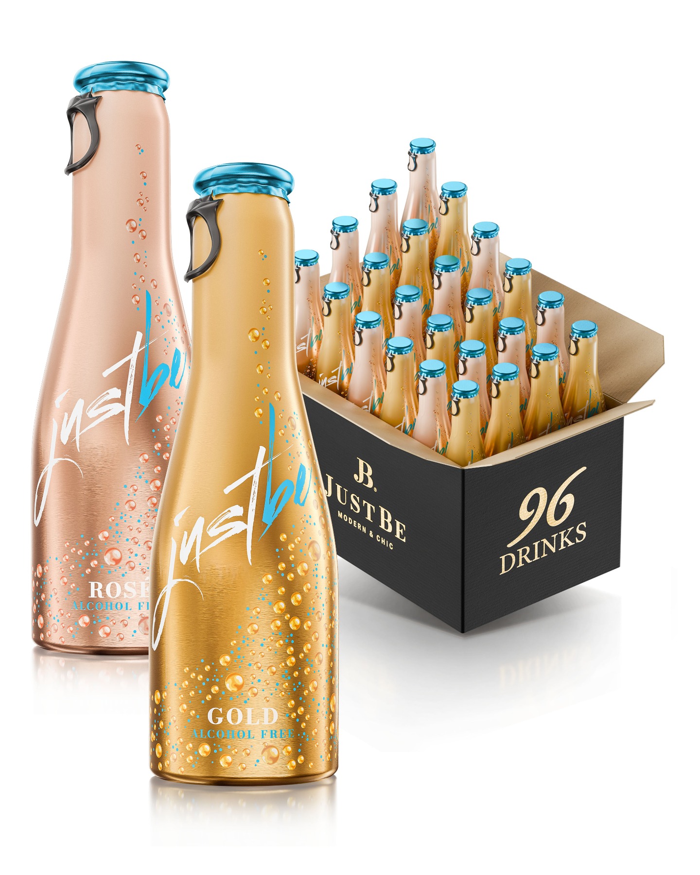 🔥 Justbe drinks are also available as an non alcoholic version. Tastes…